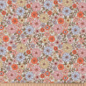 Acryl Coated Cotton BRIGITTE White / Vintage Multicolored